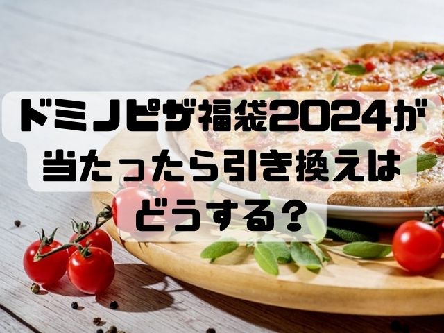 ドミノピザ 福袋 2024 当たったら